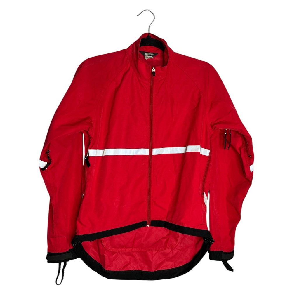 MEC Women’s Packable Red Cycling Jacket, size XS